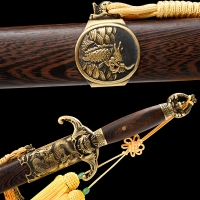 龙威宝剑|花纹钢|龙泉剑|硬剑