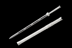 冰魄金属鞘汉剑|汉剑|碳钢|金属鞘金属柄